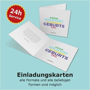 Einladungskarten im Raum  Großbettlingen
