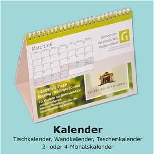 Kalender Tischkalender Wandkalender im Raum  Altbach