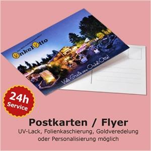 Postkarten Flyer im Raum  Köngen