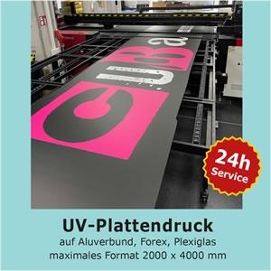 UV Plattendruck auf Aluverbund in  Gerlingen, Rutesheim, Magstadt, Renningen, Ditzingen, Leonberg, Korntal-Münchingen und Hemmingen, Schwieberdingen, Stuttgart