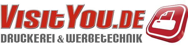 Logo VisitYou Druckerei & Werbetechnik 